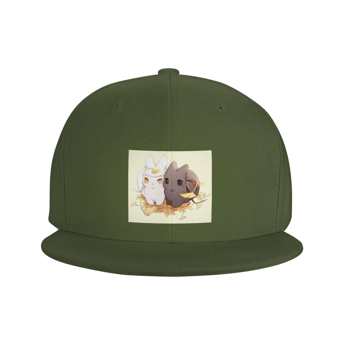 Untamed Wangxian Bunnies Anime Casual Snapback Cap