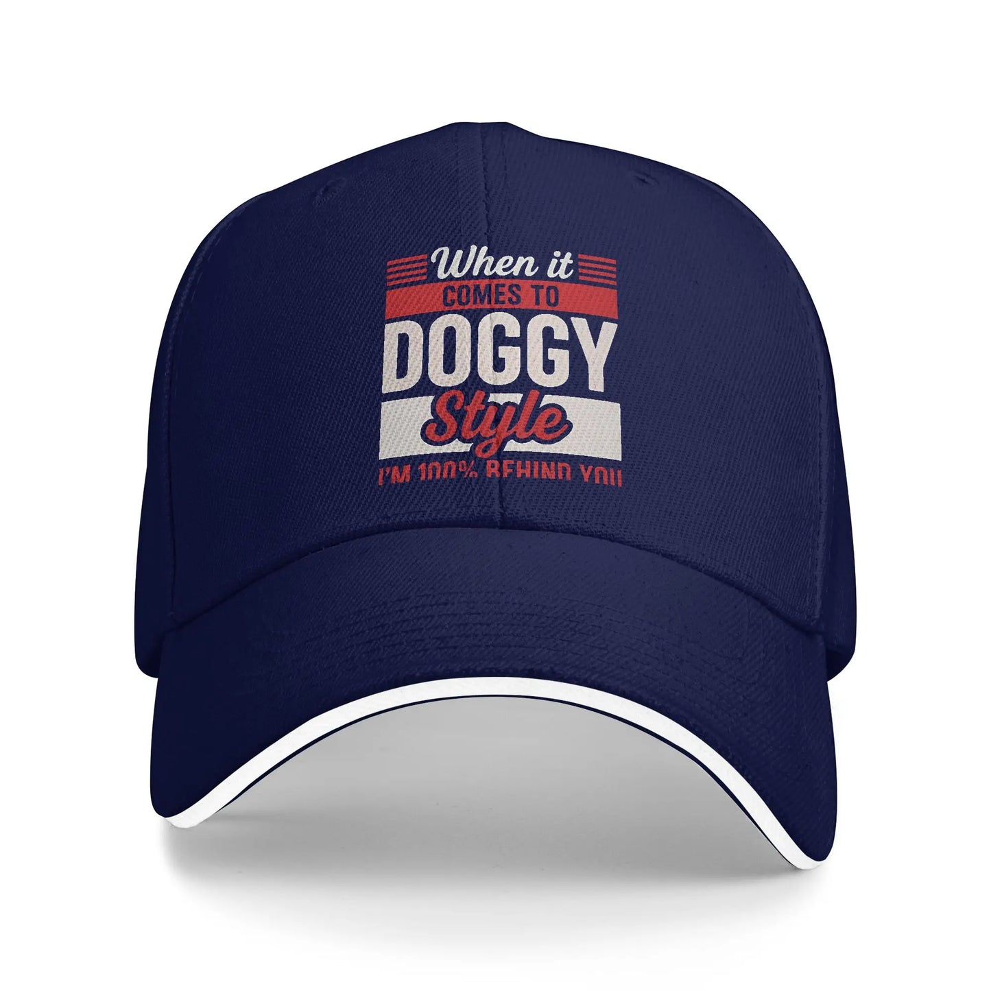 Funny Doggy Style Summer Trucker Baseball Cap