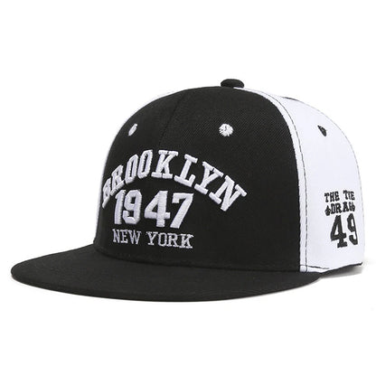 Brooklyn 1947 Embroidered Snapback Cap
