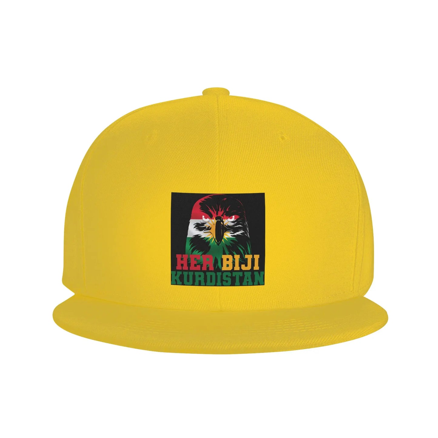 Kurdistan Flag National Pride Graphic Snapback Cap