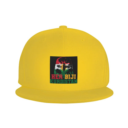 Kurdistan Flag National Pride Graphic Snapback Cap
