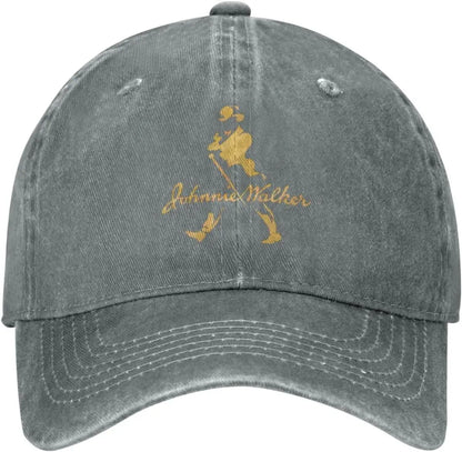 Isila Johnnie Music Washed Denim Baseball Cap