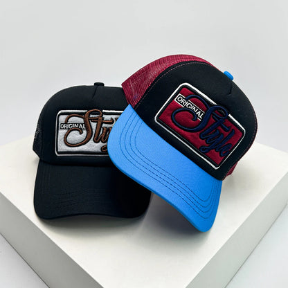 American Vintage Letter Embroidered Baseball Hat