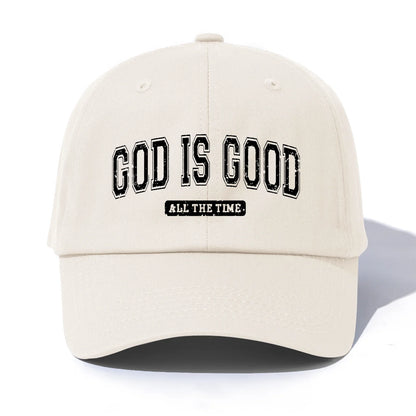 God Is Good Print Baseball Cap