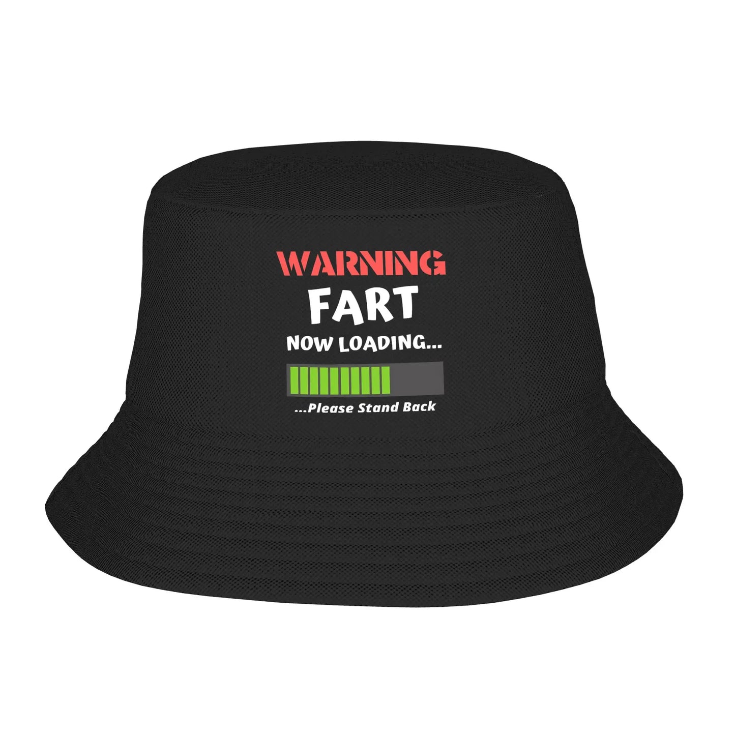 Warning Fart Now Loading Bucket Hat