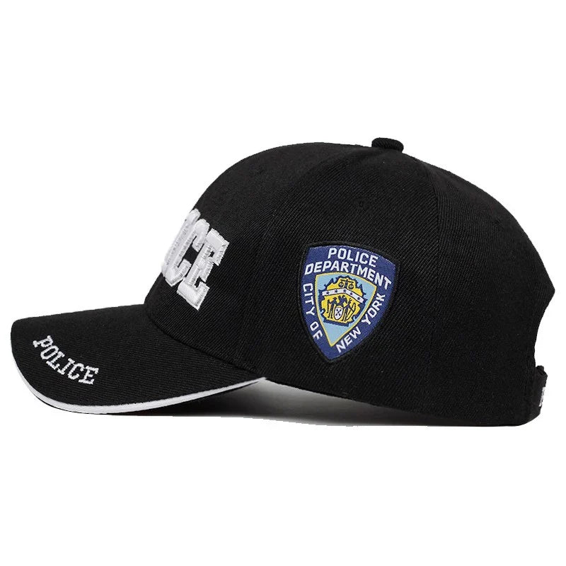 Unisex Shield Letter Embroidery Baseball Caps