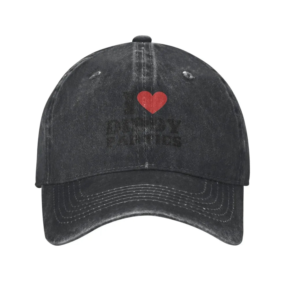 I Love Diddy Parties Washed Trucker Baseball Cap