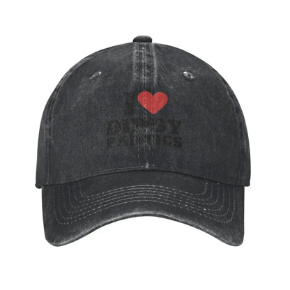I Love Diddy Parties Washed Trucker Baseball Cap