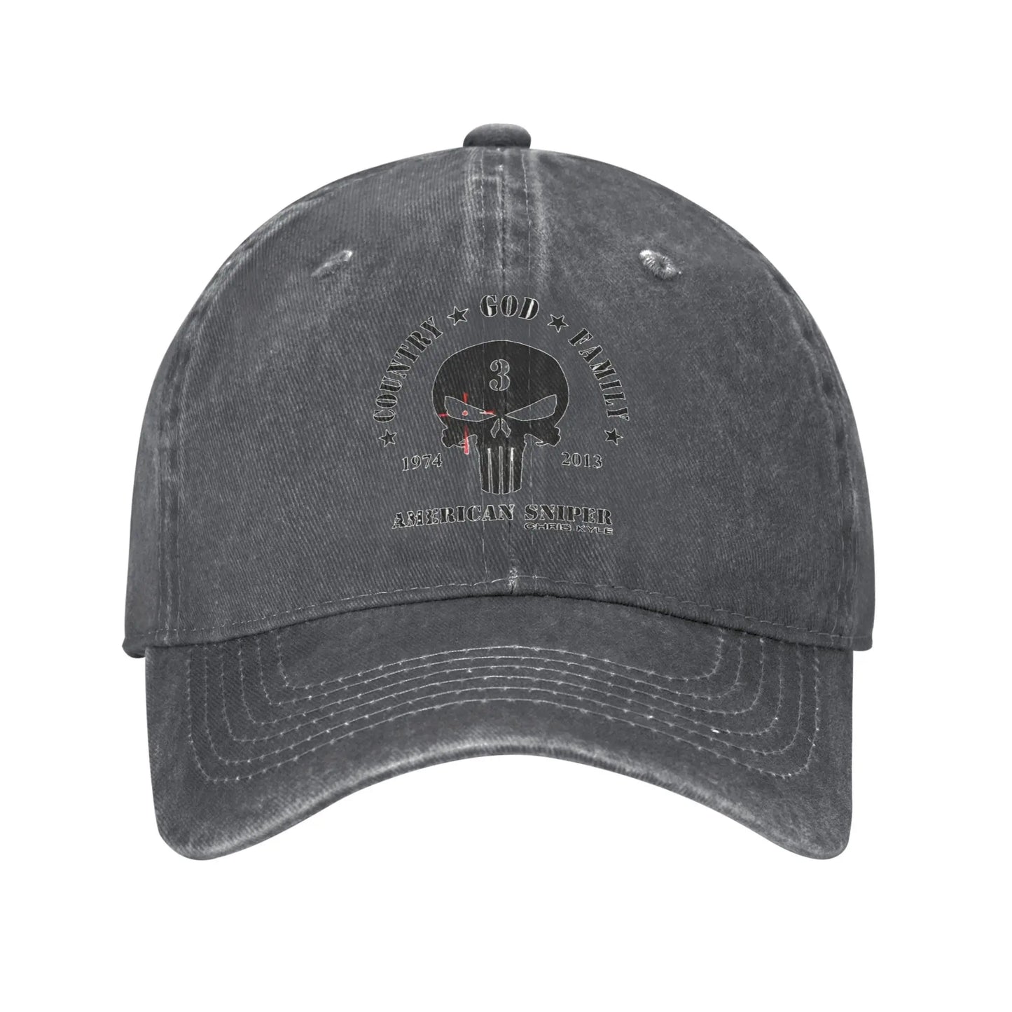 Vintage Chris Kyle American Sniper Tribute Baseball Cap