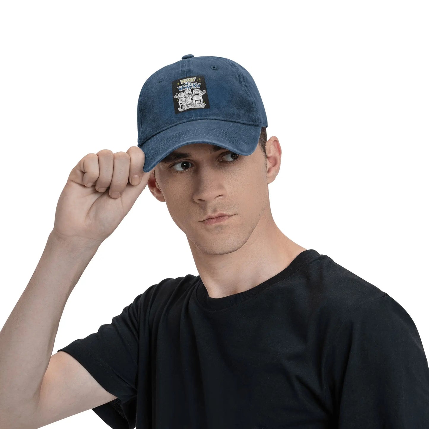 Diary Of Wimpy Kid Group Washed Denim Baseball Cap