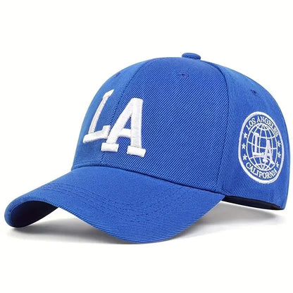 Unisex LA Embroidered Baseball Cap