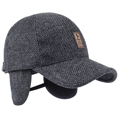Winter Warm Ear Flap Baseball Cap