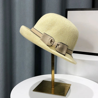 Japanese Bow Bucket Hat Women