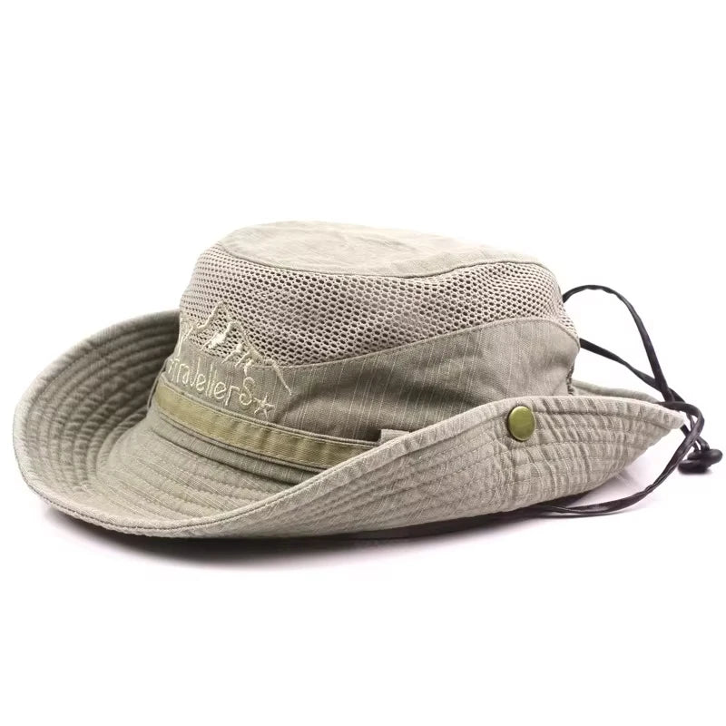 Breathable Cotton Outdoor Bucket Hat