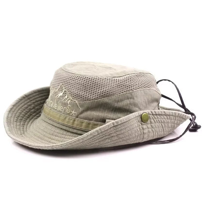 Breathable Cotton Outdoor Bucket Hat