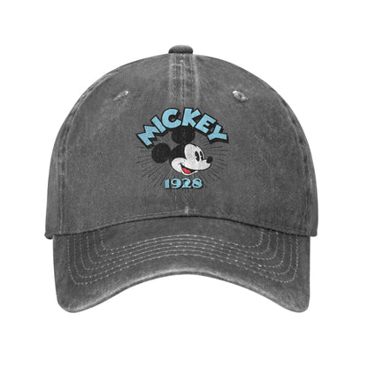 Mickey Friends 1928 Y2K Snapback Baseball Cap