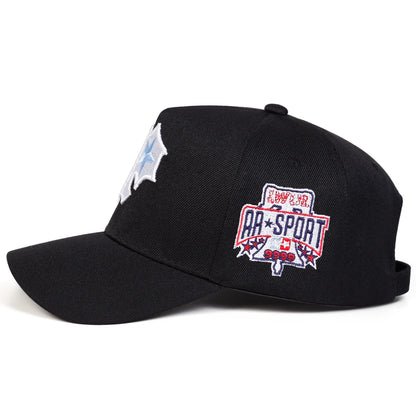 Unisex P Letter Embroidery Casual Outdoor Baseball Cap