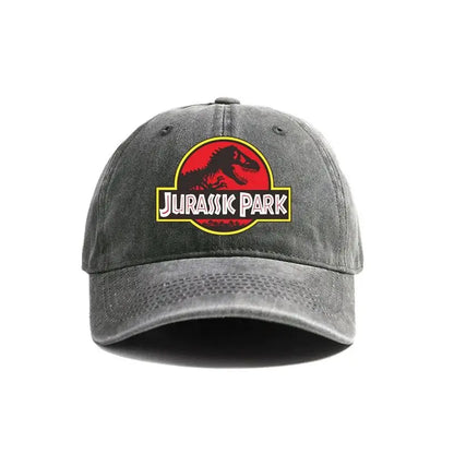 Jurassic Park Distressed Baseball Cap