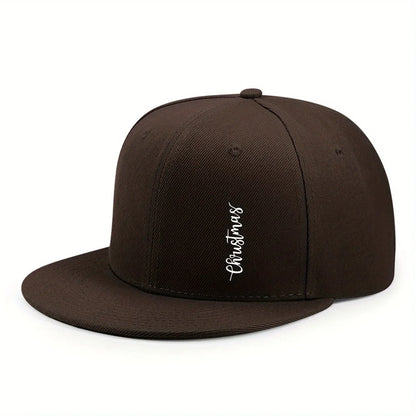 Unisex Printed Breathable Flat Brim Snapback Baseball Cap