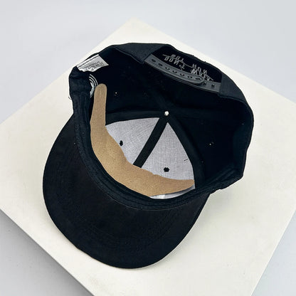 RUN Letter Color Block Snapback Cap