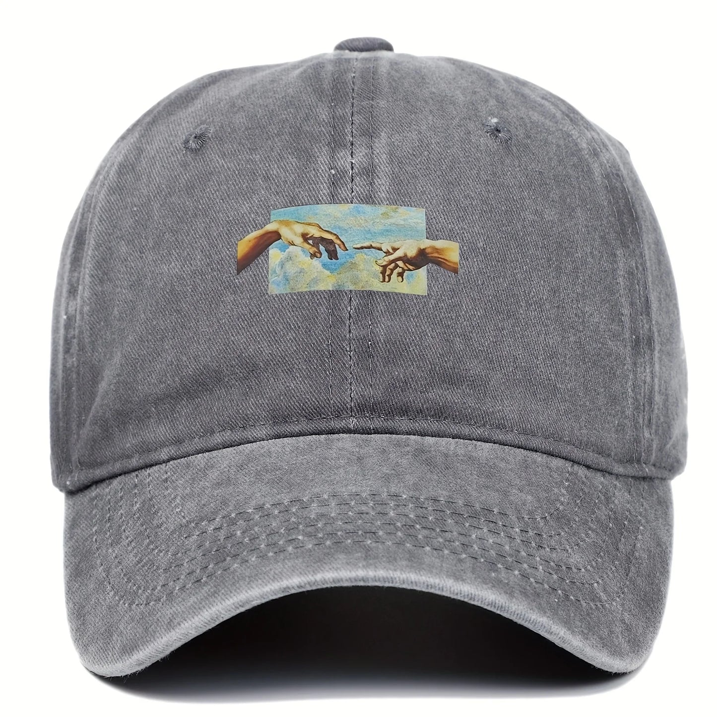 Unisex Vintage Printed Baseball Cap