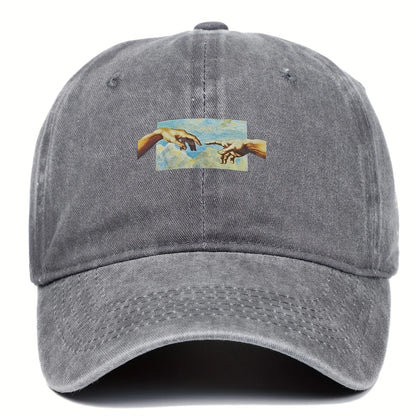 Unisex Vintage Printed Baseball Cap