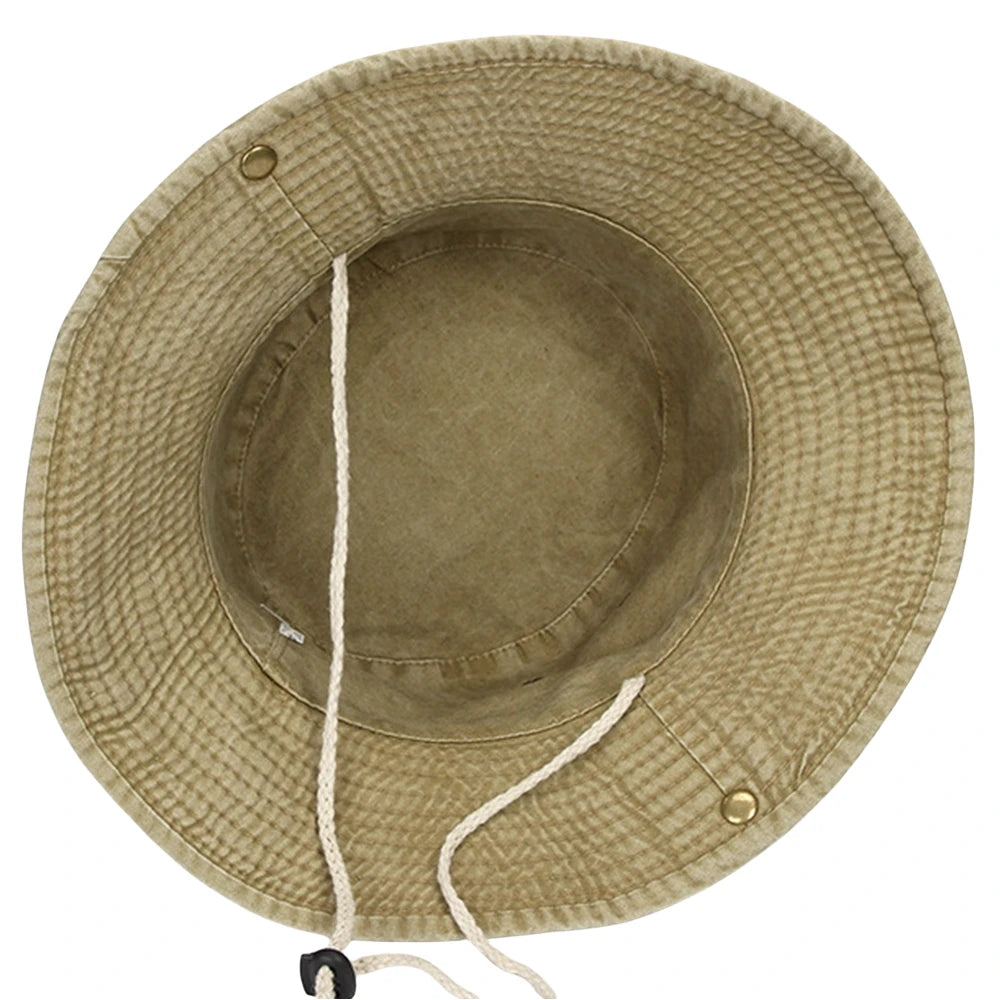 Oversize Outdoor Fishing Wide Brim Bucket Hat