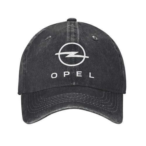 Opel Car Logo Cotton Adjustable Trucker Baseball Cap