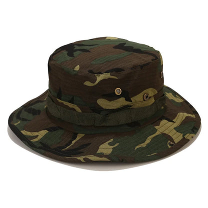 Men Camouflage Tactical Bucket Hat