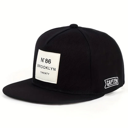 Brooklyn Print Label Embroidery Outdoor Snapback Cap