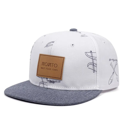 Unisex Graffiti Snapback Baseball Cap
