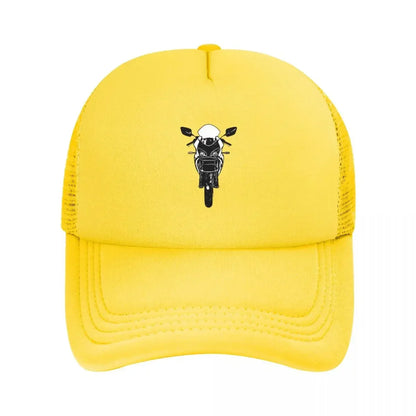 Hyosung Motorcycle Mesh Breathable Casual Snapback Baseball Cap