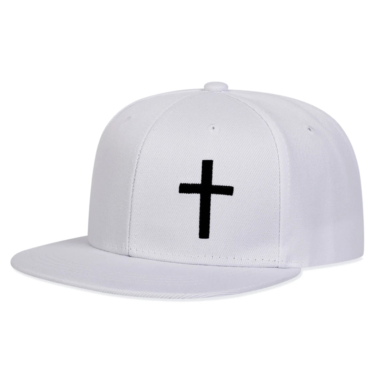 Unisex Cross Embroidery Hip-hop Hats