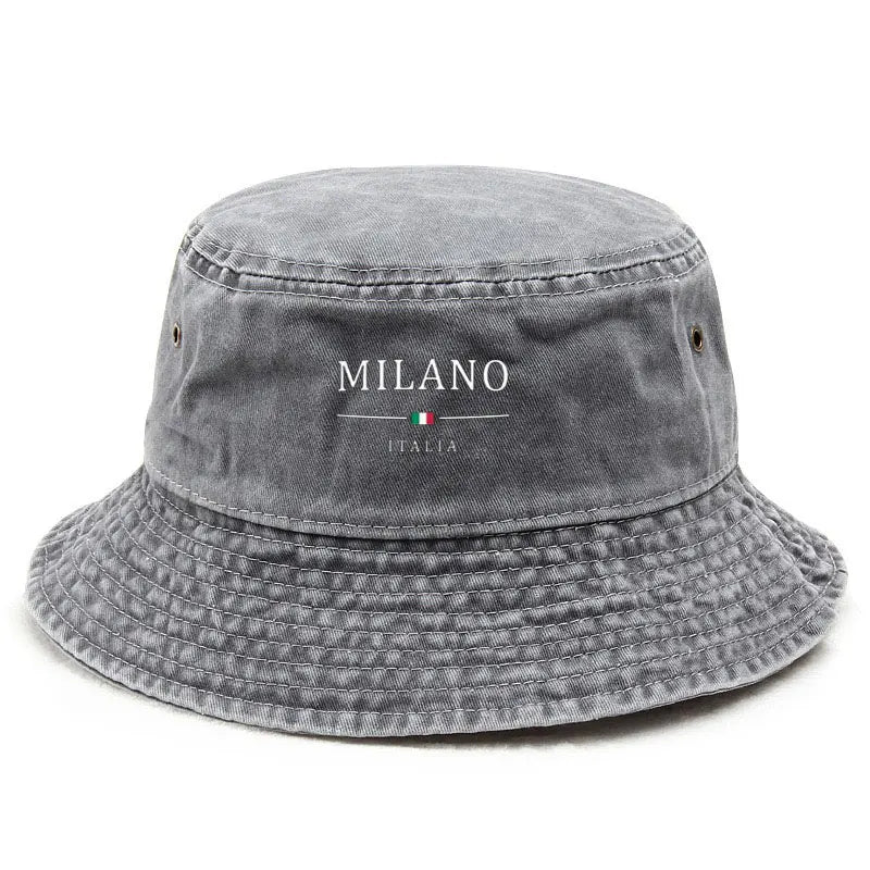 Milano Vintage Washed Cotton Bucket Hat