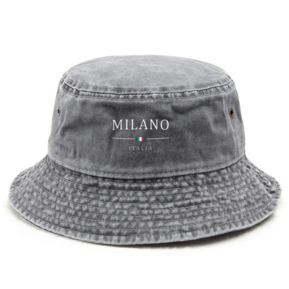 Milano Vintage Washed Cotton Bucket Hat