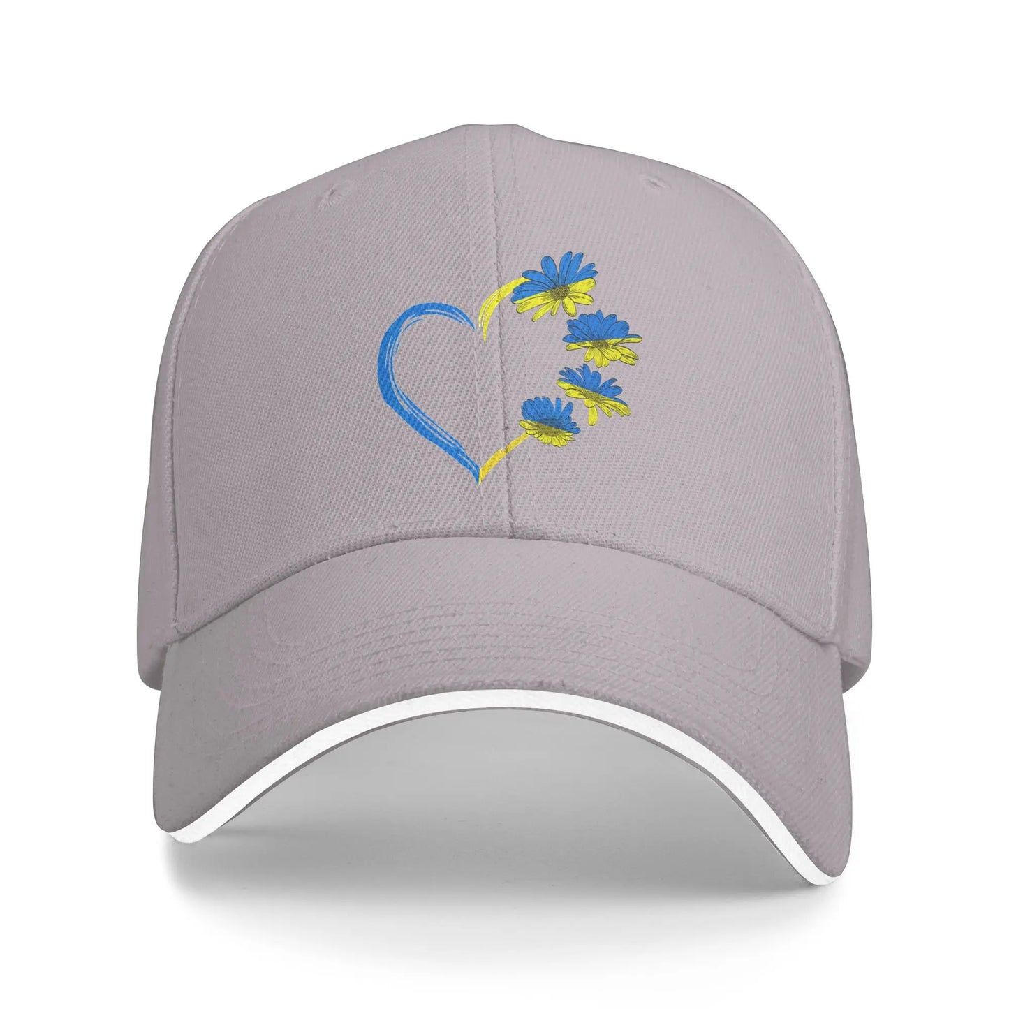 Ukraine Sunflower Flag Vintage Retro Baseball Cap