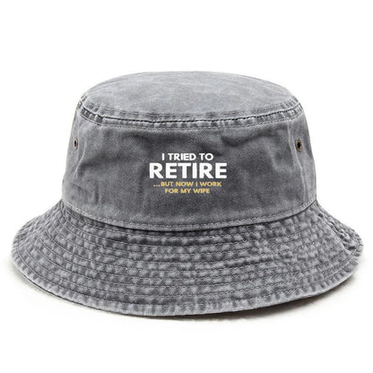 Unisex Vintage Bucket Hat Funny Gift
