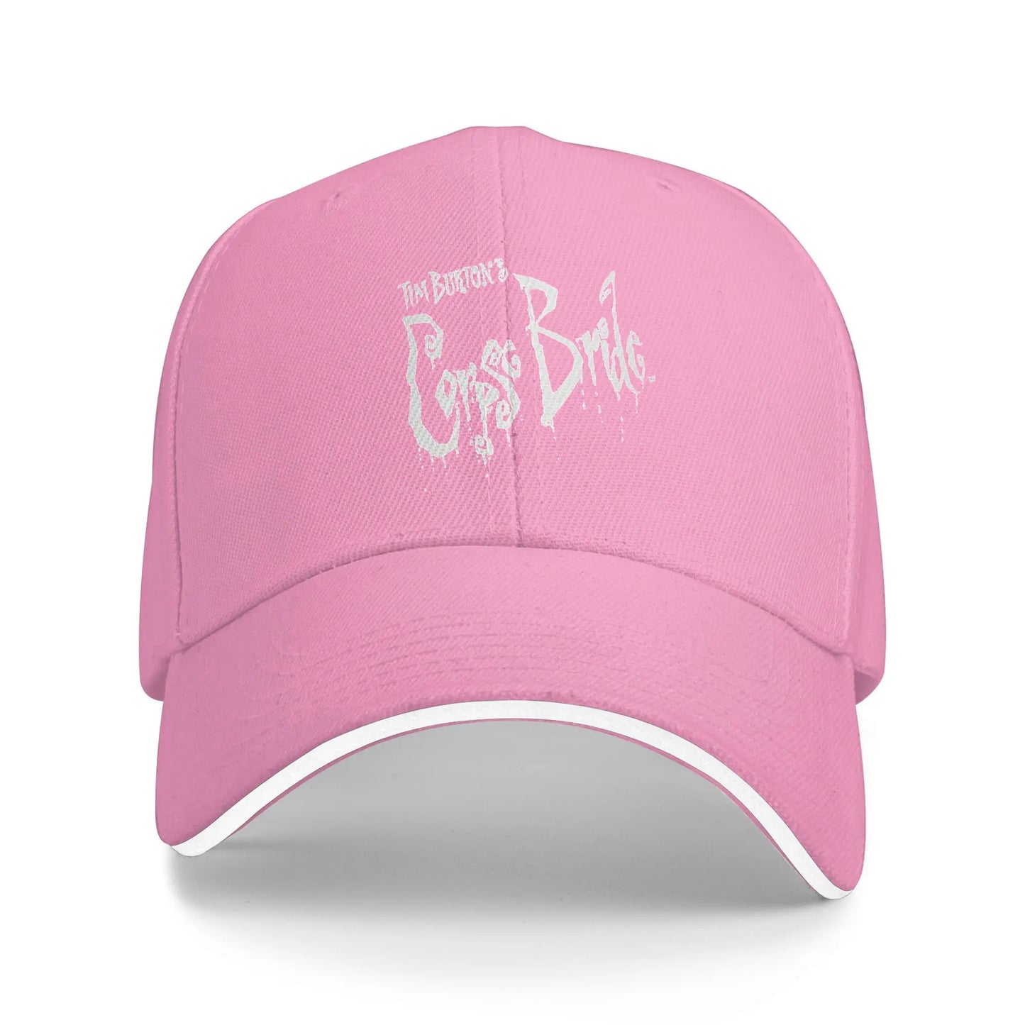 White Punk Tim Burton Corpse Bride Trucker Baseball Cap