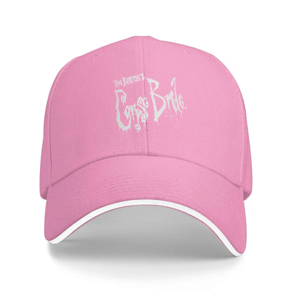 White Punk Tim Burton Corpse Bride Trucker Baseball Cap