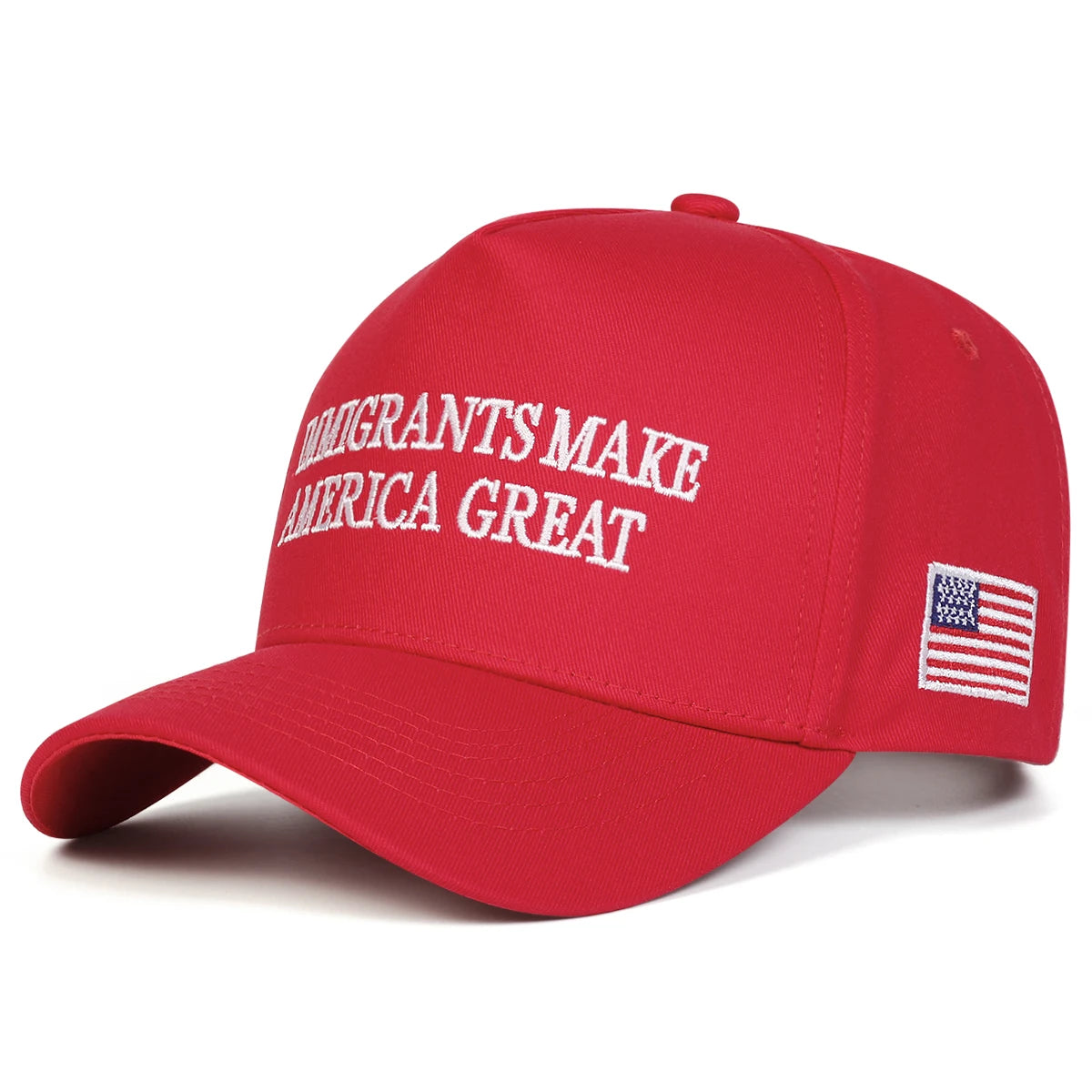 Immigrants Make Embroidered Unisex Baseball Cap
