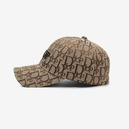 Korean Embroidered Letter Duckbill Baseball Cap