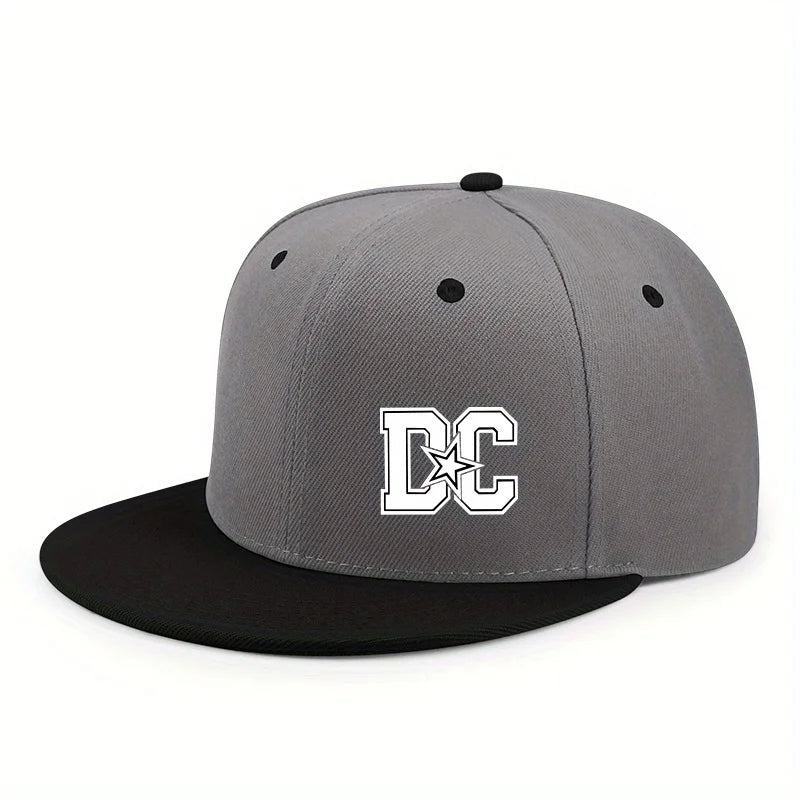 Unisex Letter Print Hip Hop Snapback Cap