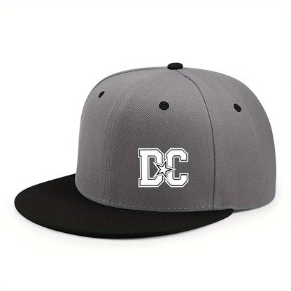 Unisex Letter Print Hip Hop Snapback Cap