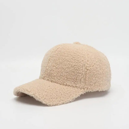 Winter Faux Fur Warm Baseball Cap