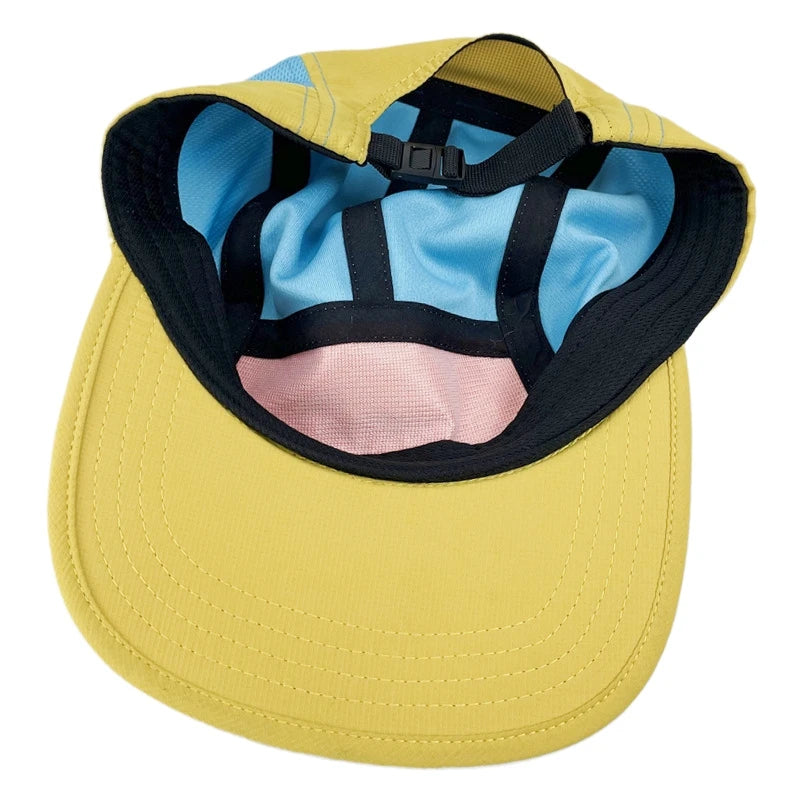 Lightweight Quick Dry Five Panel Snapback Cap