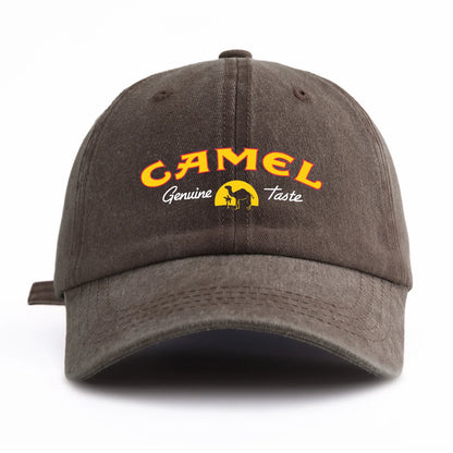 Minimalist Camel Print Retro Baseball Cap