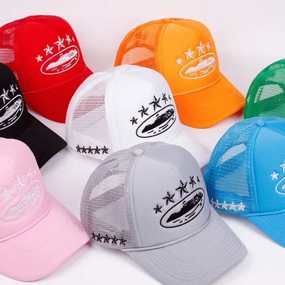 Unisex Printed Breathable Baseball Cap