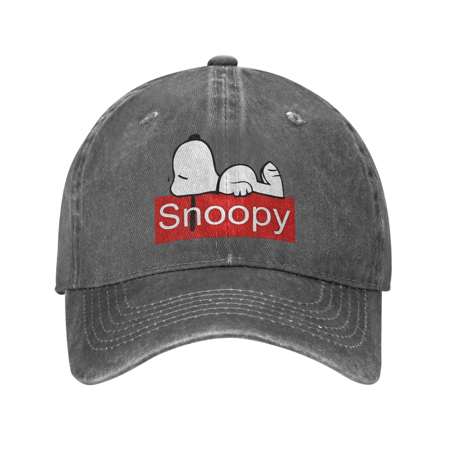 Snoopy Peanuts Distressed Baseball Cap