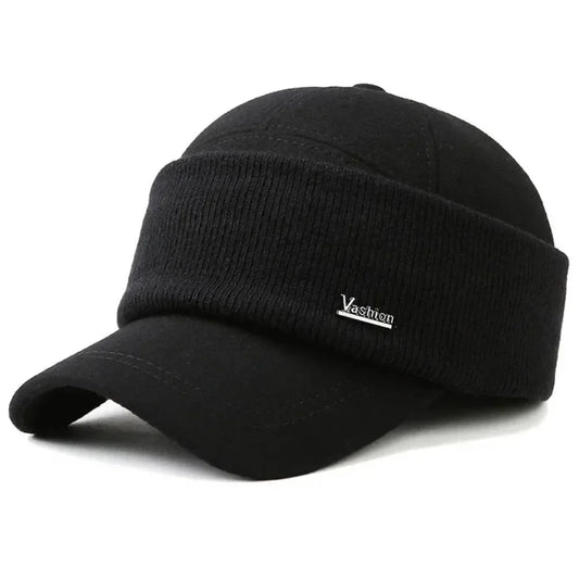 Warm Thick Earmuffs Winter Baseball Cap