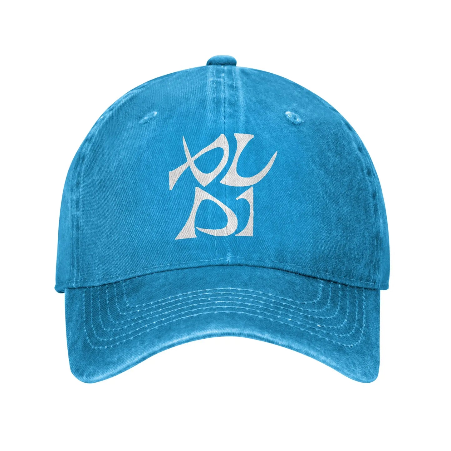 Alpha Drive Freak Alarm Vintage Denim Baseball Cap